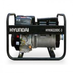 HYUNDAI Groupe électrogène poste à souder HYKW220dc moteur essence monophasé