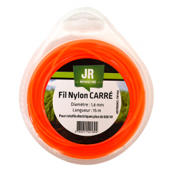 JR Fil nylon 1.6 mm - Carré...