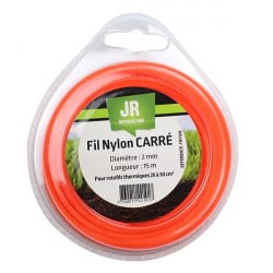 JR Fil nylon 2 mm - Carré...
