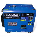 Groupe electrogene 5000w diesel hyundai monophasé - HDG5000