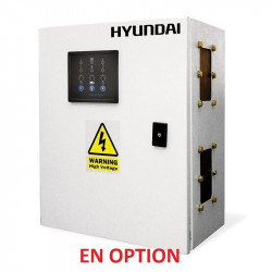HYUNDAI Groupe électrogène industriel Diesel 14kVA DHY14KSE (triphasé) - armoire démarrage automatique