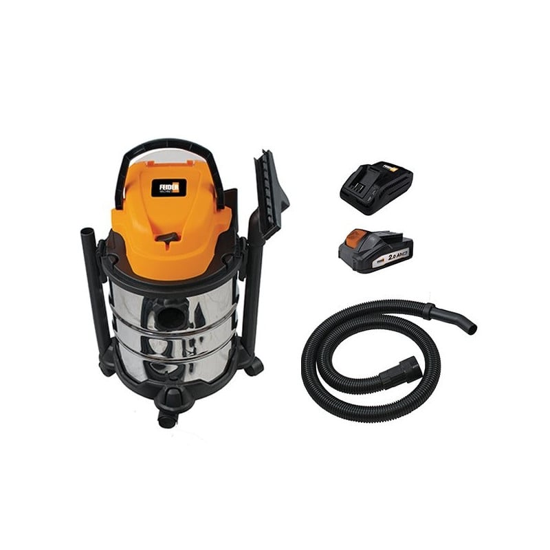 Feider - Pack aspirateur Eau et poussière 1250 W 20 L + Vide Cendre 12L -  FHA1250VC : : Cuisine et Maison