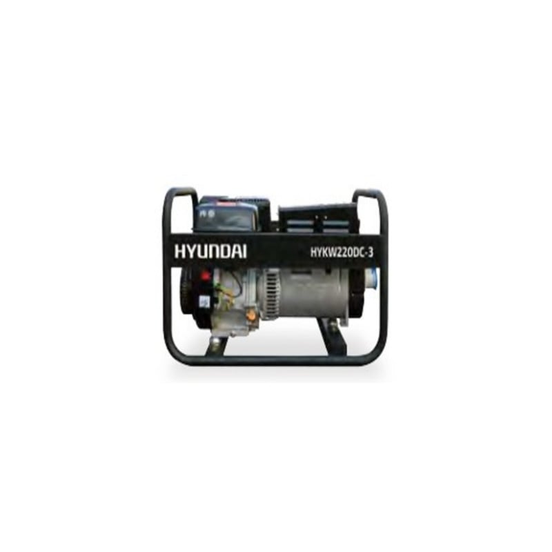 HYUNDAI Groupe électrogène poste à souder HYKW220dc moteur essence monophasé
