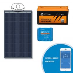 Kit solaire 10 Wc 220 Volts - 250VA - 200 Watts