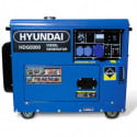 Groupe electrogene 5000w diesel hyundai monophasé - HDG5000