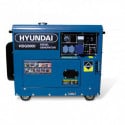 Groupe electrogene 5000w diesel hyundai monophasé - HDG5000