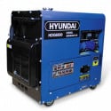 Groupe Electrogene Diesel 6500w Monophasé Hyundai HDG6500