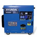 Groupe Electrogene Diesel 6500w Monophasé Hyundai HDG6500