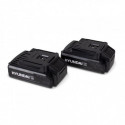 HYUNDAI Perceuse percussion sans fil 18 V 30 Nm - Nombre de batterie(s) Lithium 2 HPP18V2B2A