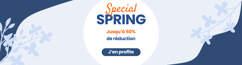 Offre spécial printemps : Jusqu'à 50% de réduction sur l'énergie !